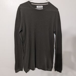 Men's Large long sleeve waffle style